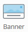 Banner element icon